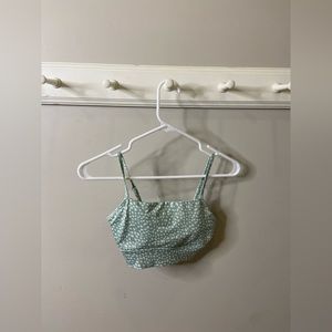 Mint green bikini top- size XS but fits like S/M